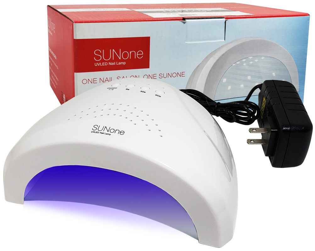 SUNone UV/LED Nail Lamp, SUNUV Gel Nail Light For Nail Polish 48W UV Dryer With 3 Timers SUNone