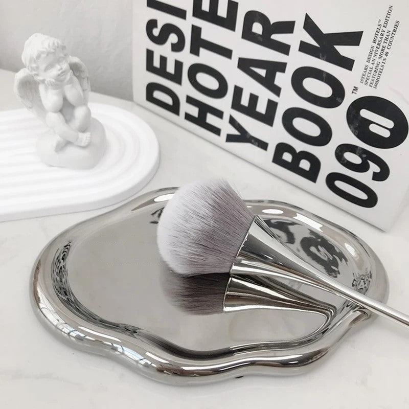 Nail Dust Brush, Long Handle Nail Dust Brush Powder Dust Remover Nail Art Manicure Tool Soft Dust Cleaning Powder Removal Brush Large Size