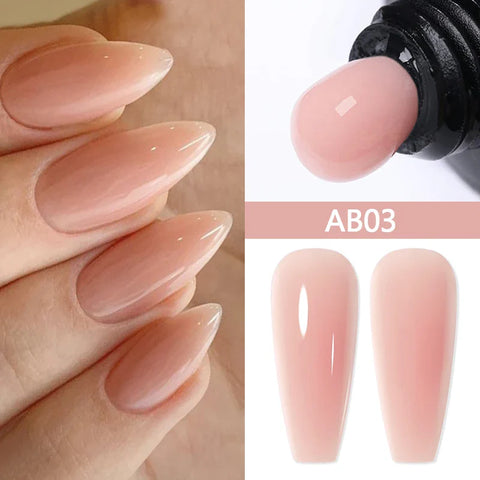 BORN PRETTY 30g Super Crystal Extension Gel Nail Polish Hard Gel for Nail Strengthen 3D Modeling Building Nail Apex DIY Manicure