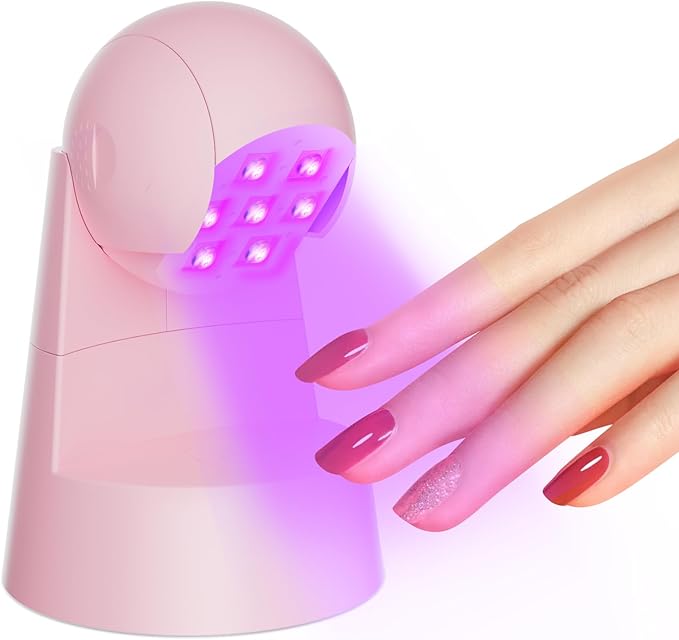 MINI UV/LED Nail Lamp Latest Design Nail Art UV Lamp For Salon Quality Manicure & Pedicure At Home.