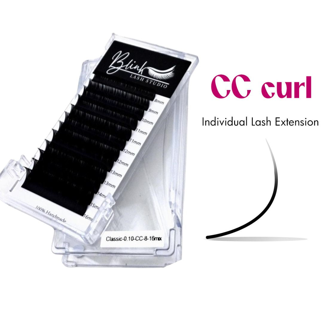 BLINK Professional Eyelash Extension Kit Lash, Tweezers, Mascara Brushes for Beginners Starters