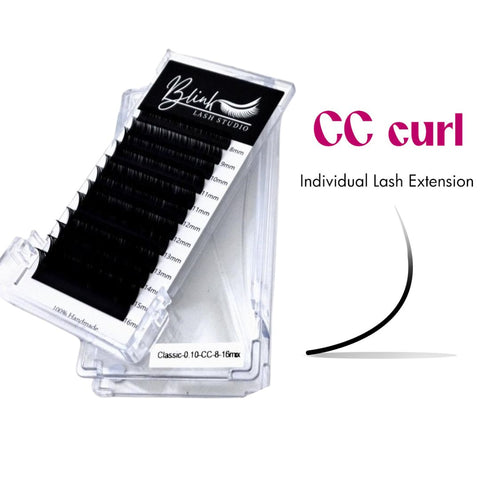 BLINK Professional Eyelash Extension Kit Lash, Tweezers, Mascara Brushes for Beginners Starters