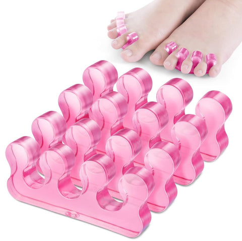 Silicone Toe Separator Comfortable Toe Separator for Perfect Pedicures at Home.