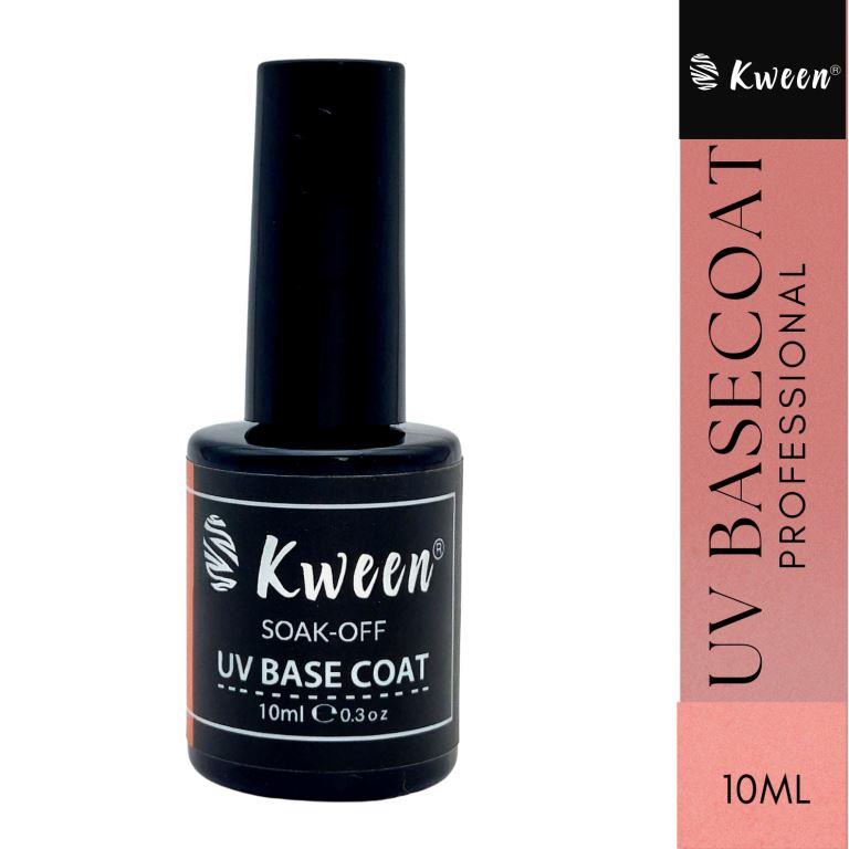 KWEEN BaseCoat Gel Nail Polish Transparent Soak Off Nail Primer Base Semi Permanent Gel Varnish For Nail Art