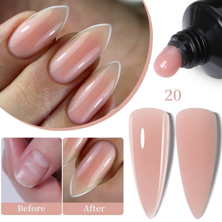 LILYCUTE 15ml Extension Nail Gel Building For Manicure Semi Permanent Varnish Nail Polygel