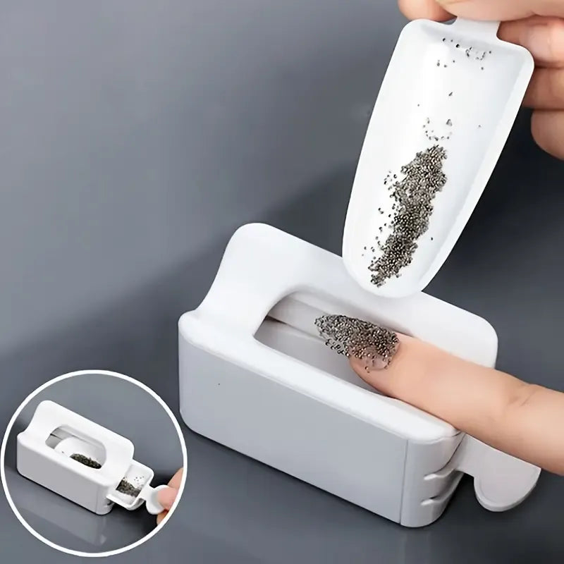 Nail Art Powder Dipping Tray Mess-Free, Reusable Nail Art Powder Dipping Tray for Salon's & Home Use.