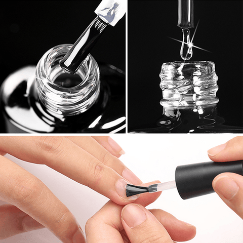 UR SUGAR 100ml  Refillable Base Coat Gel Soak Off UV LED No Wipe Base Coat Nail Art Manicure For Both Salon & Home Use.