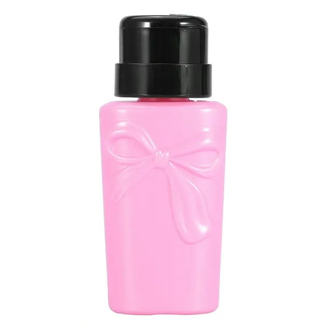 Nail Art Empty Bottle for Nail Polish Remover Empty Pump Dispenser Storage Bottel For Home & Salon Use.