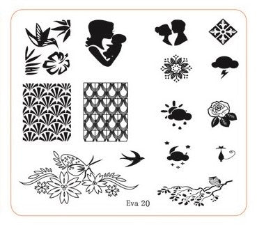 Eva Series Stamping Plate EVA-20