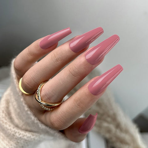 KWEEN 10ml Rose Pink Gel Nail Polish  UV/LED Soak Off Gel Polish for Salon