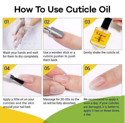 KWEEN Nail Cuticle Revitalizing Oil, Nourish and Moisturize Nails, Cuticle Care Oil for Soothing and Strengthens Nails, Heals Dry Cracked Cuticles