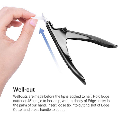 Stainless Steel Head Nail Clipper Acrylic Gel French False Nail Tips Cutter Clipper Girl Nail Care Tools