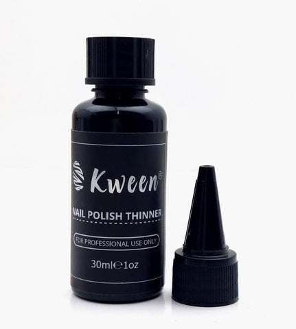 KWEEN Nail Lacquer Polish Restore Thinner 30ml Extended Lacquer Varnish Thinner Liquid for Manicure