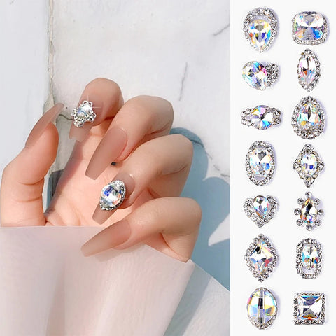 Super Flash Diamonds DIY Nail Art Gemstone Glass Jewellery 3D Design Charm Ornament Diamonds DIY Nail Art Gemstone Glass Jewellery 3D Design Charm Ornament