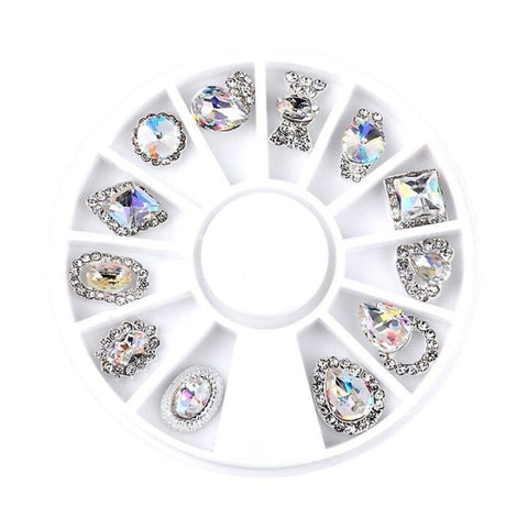 Super Flash Diamonds DIY Nail Art Gemstone Glass Jewellery 3D Design Charm Ornament Diamonds DIY Nail Art Gemstone Glass Jewellery 3D Design Charm Ornament