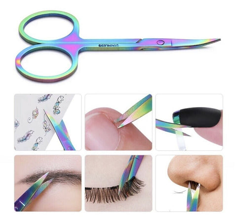 Stainless Steel Cuticle Cutter Scissor Professional Nail Dead Skin Remover Scissor For Safe Manicures & Pedicures at Home.