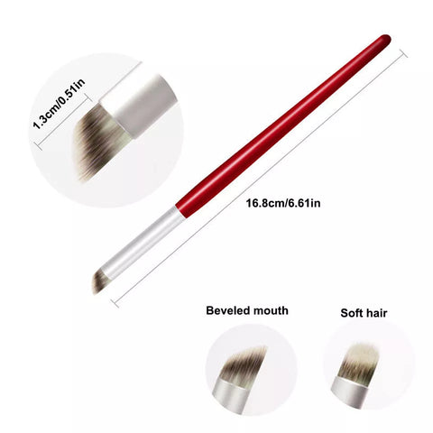 Professional Ombre Brush Pen For Nail Art This Brush Come With Wooden Handle Best Nail Art Brush Drawing Tool.